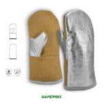 AL400 PRO, (800) pohliníkované palcové rukavice